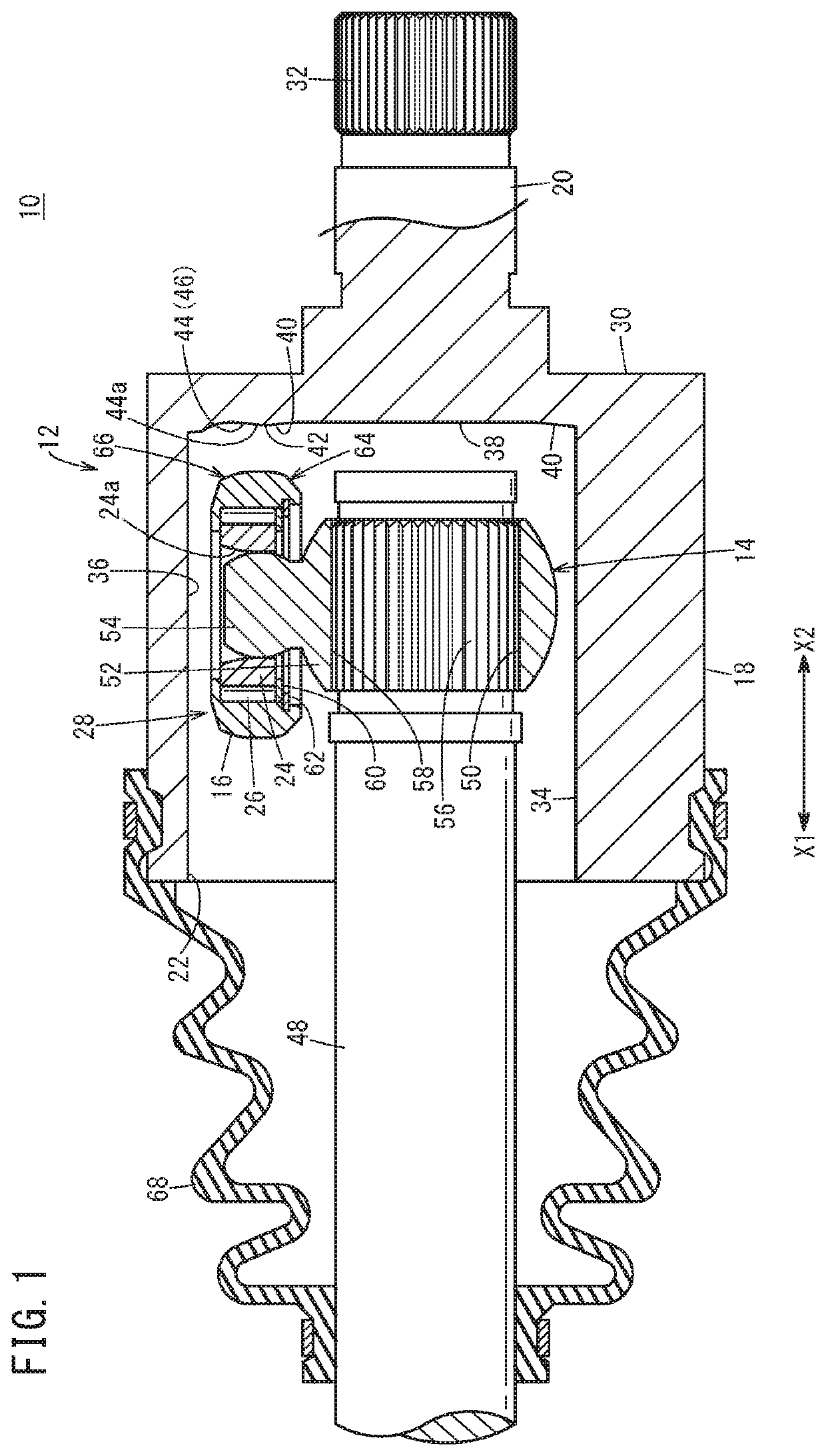 Constant velocity joint and assembly method therefor