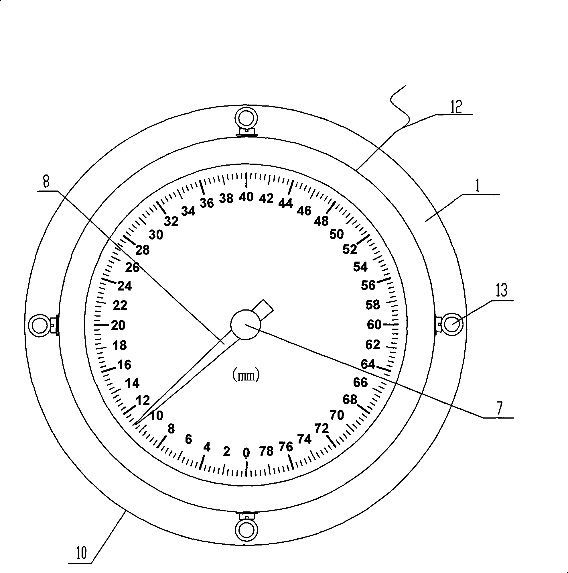 Peak deformation instrument