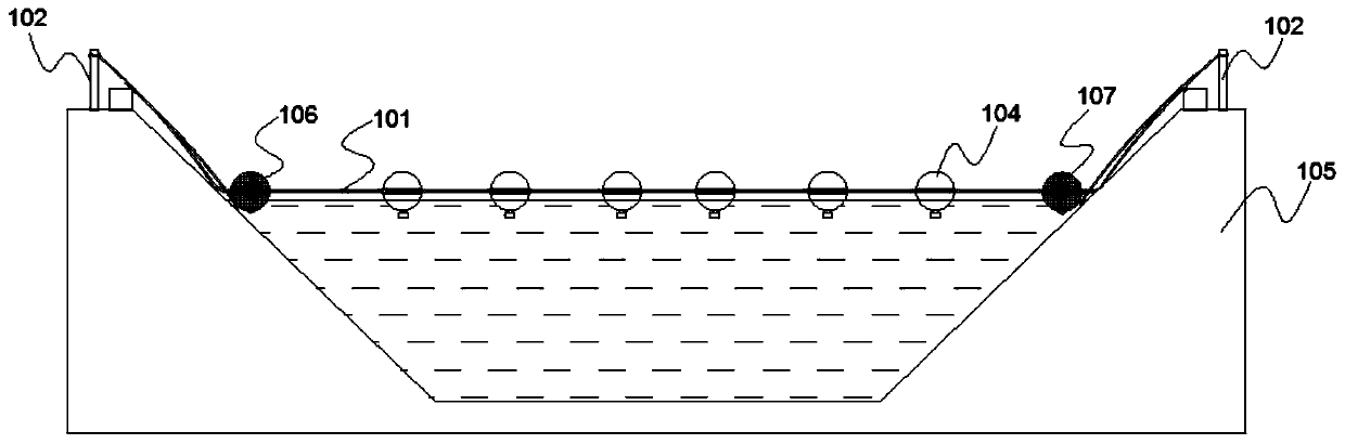 Safety protection lifesaving device for water conveying canal