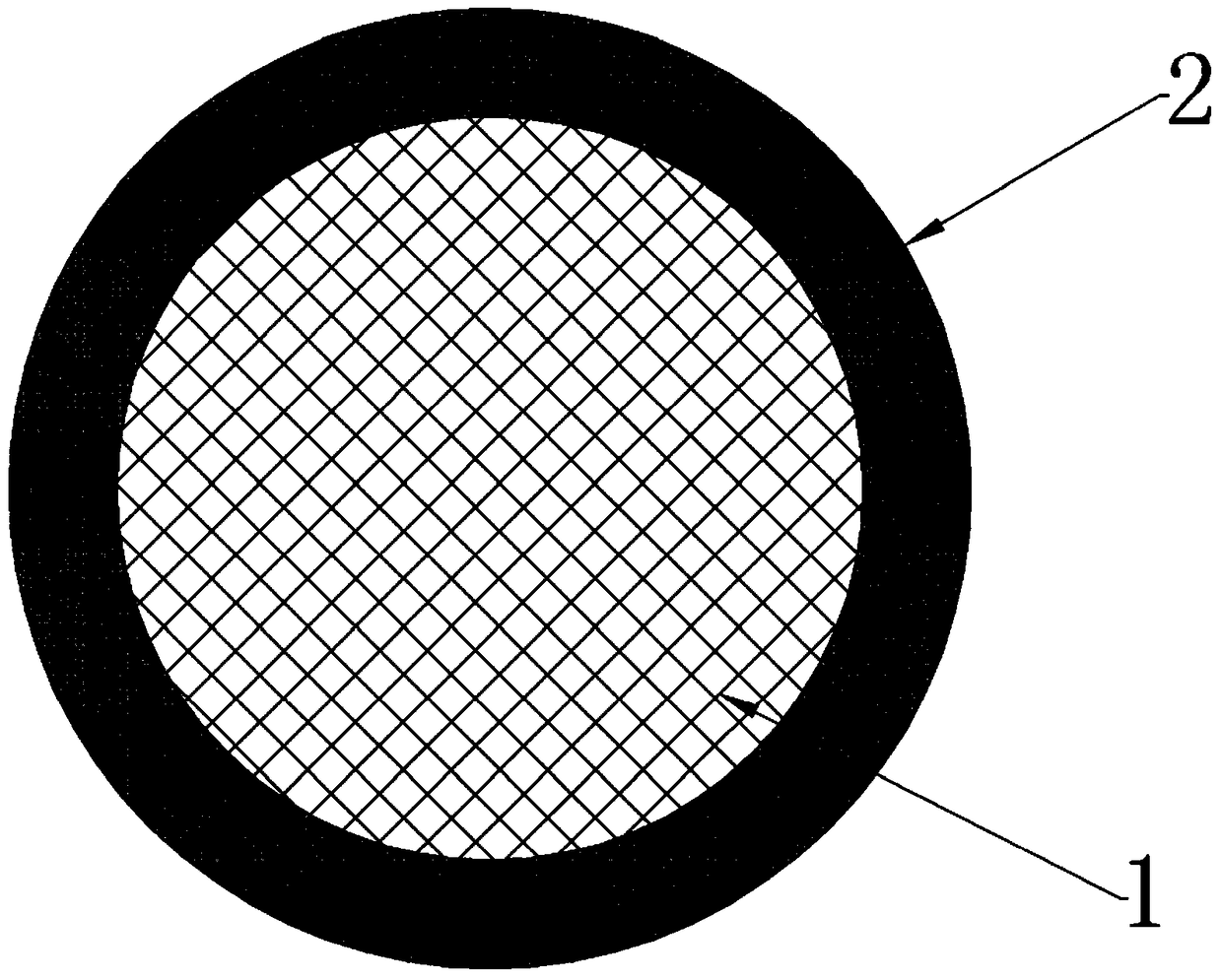 A double-layer high-strength fracturing proppant and its preparation method