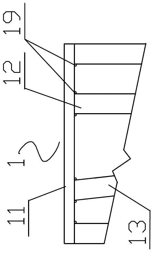 Stone-like aluminum alloy light grid component and construction method of decorative outer wall made of stone-like aluminum alloy light grid components