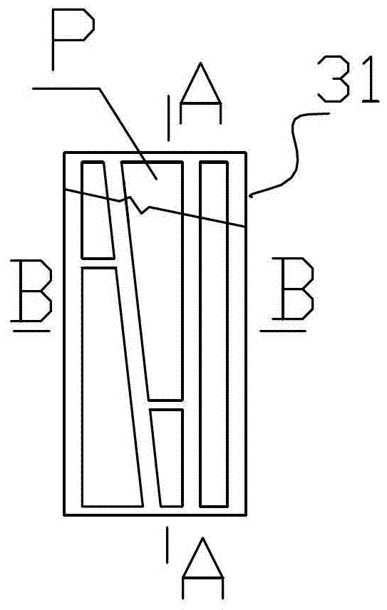 Stone-like aluminum alloy light grid component and construction method of decorative outer wall made of stone-like aluminum alloy light grid components