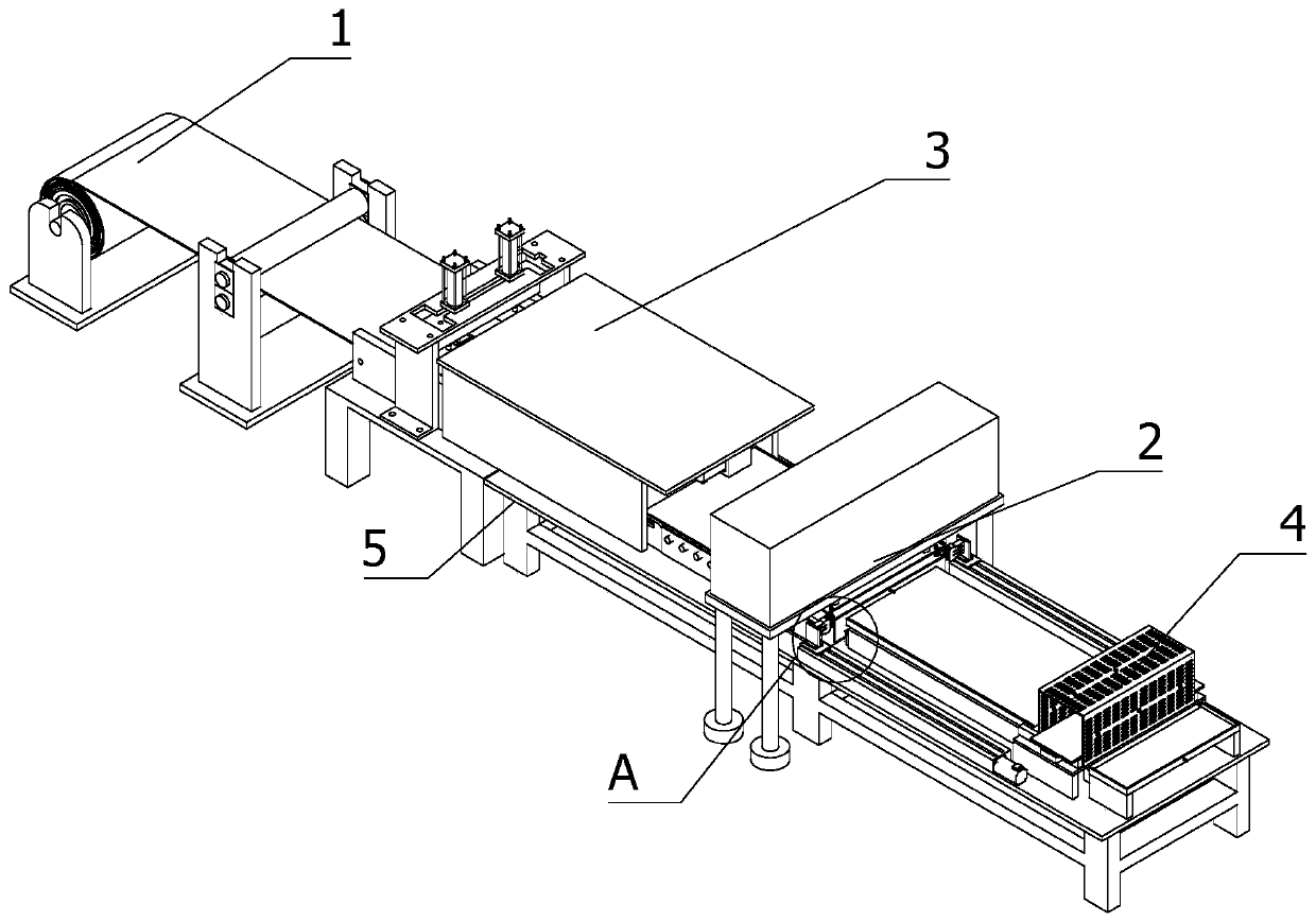 Automatic machining equipment for electrode net arranged in medical plasma sterilizer