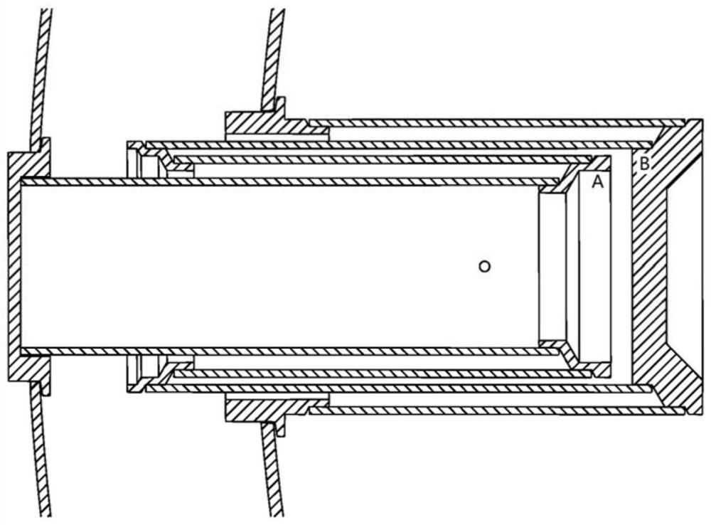 Fixed inner support based on concentric sleeve cones and low-temperature container provided with fixed inner support