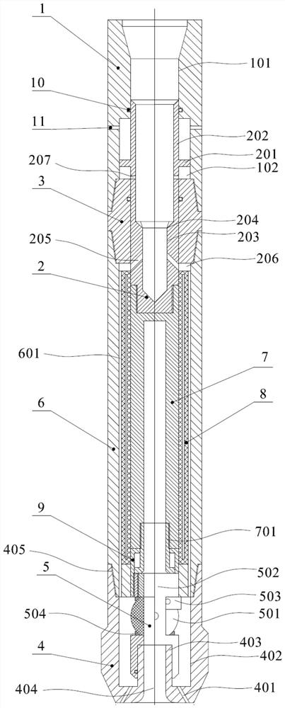 Coring device and coring method