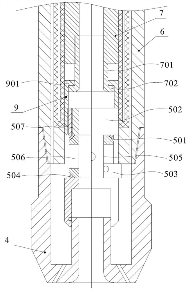 Coring device and coring method