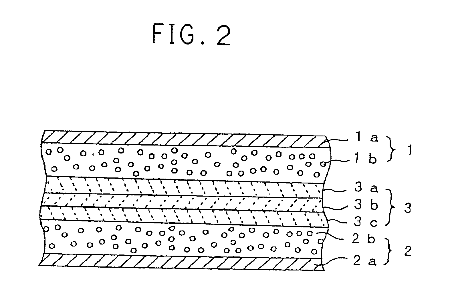Separator for battery, battery and process for preparing the separator