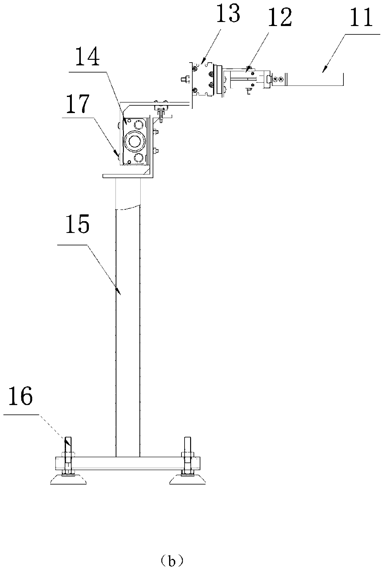 Powder metallurgy compact detecting, stacking and dishing full-automatic production line and working method thereof