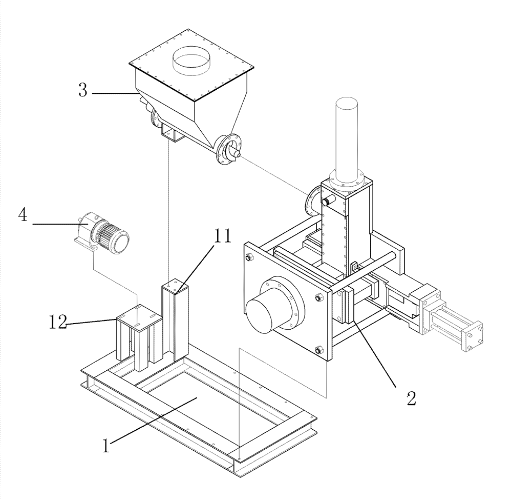 Molding machine for foam of heat insulation layer of refrigerator