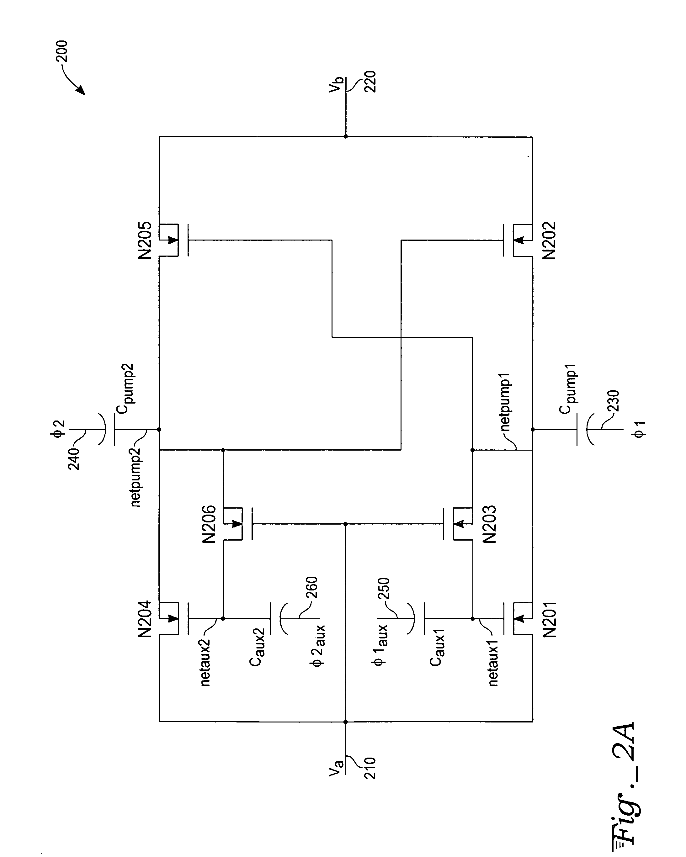 High efficiency bi-directional charge pump circuit