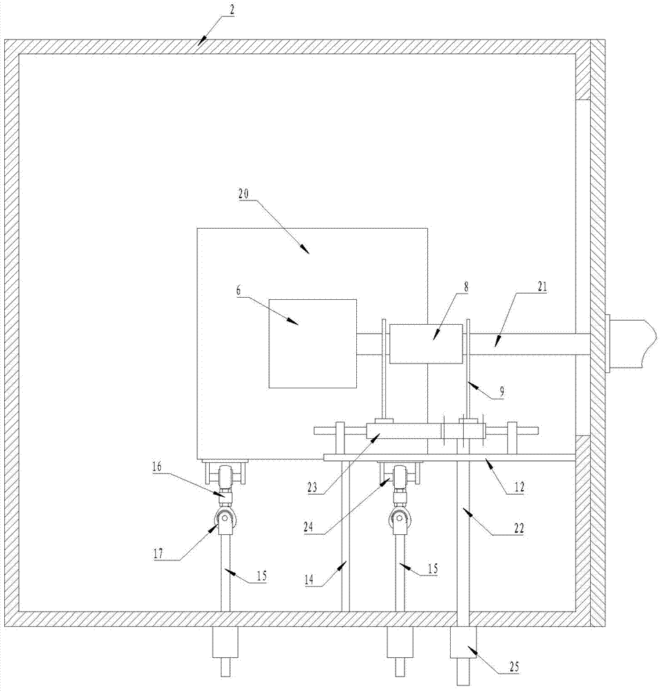 Torque testing device under thermal vacuum environment