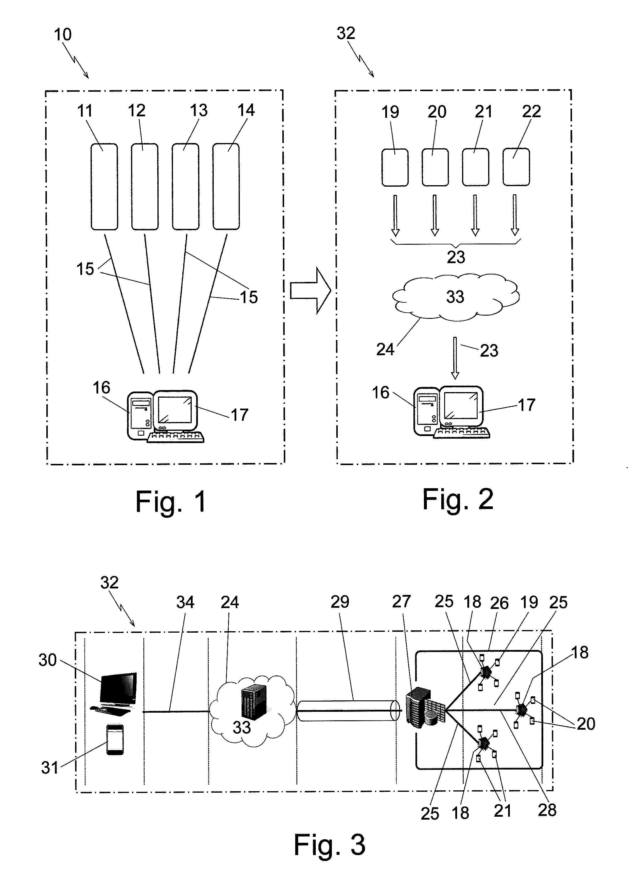 Unitary telematic system for space management, with a universal general purpose