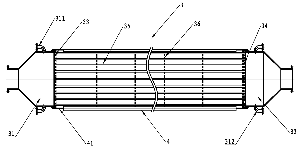 Improved large-size generator set condenser