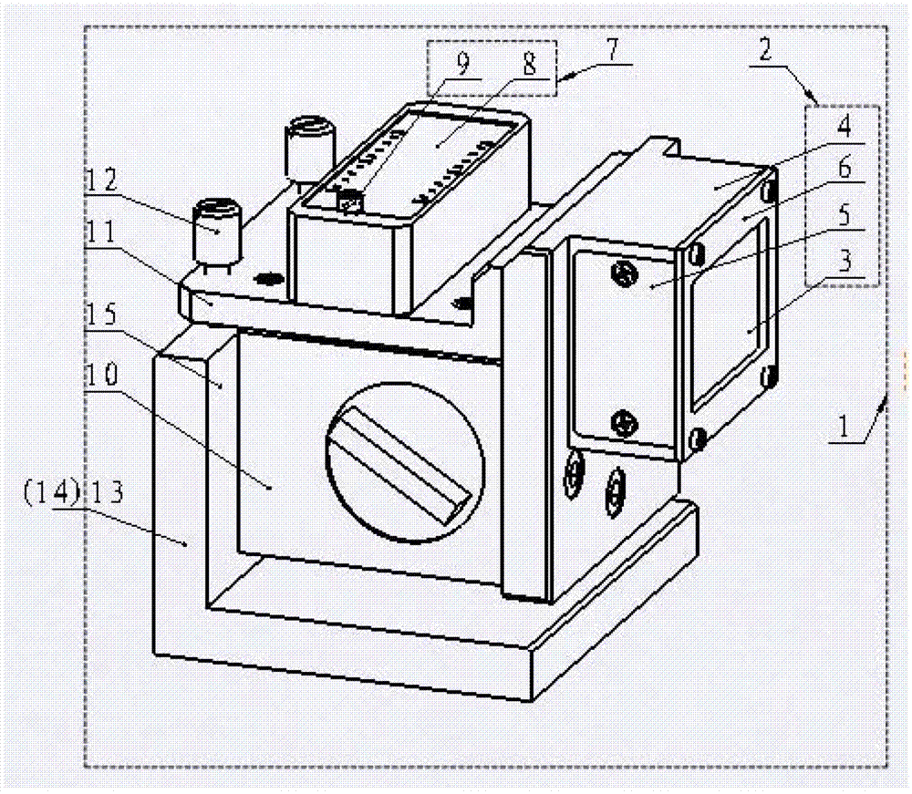 Right-angle reflecting prism ridge high-precision leveling device and leveling method thereof