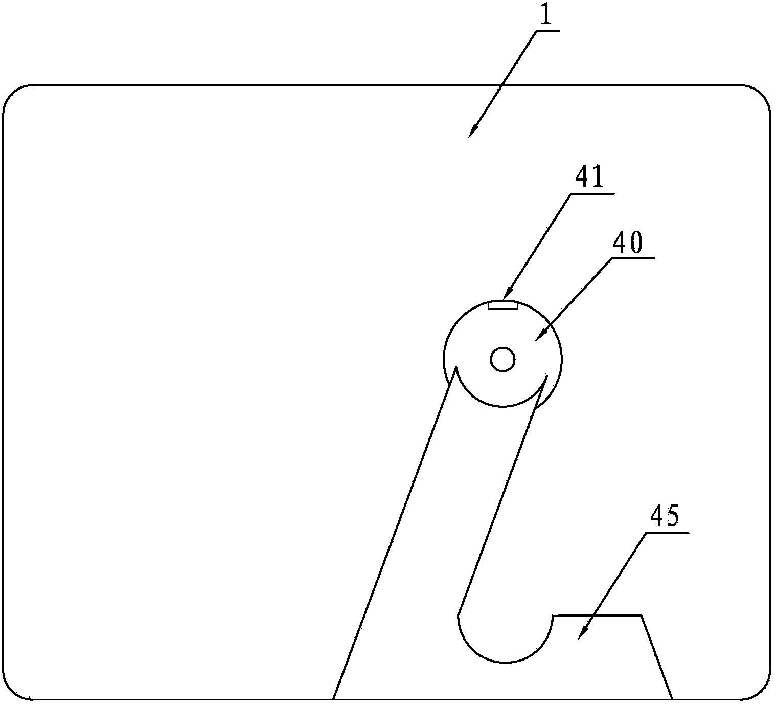 Digital television signal receiving device