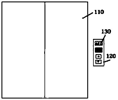 Fully automatic external electric shock device system and control method for elevator