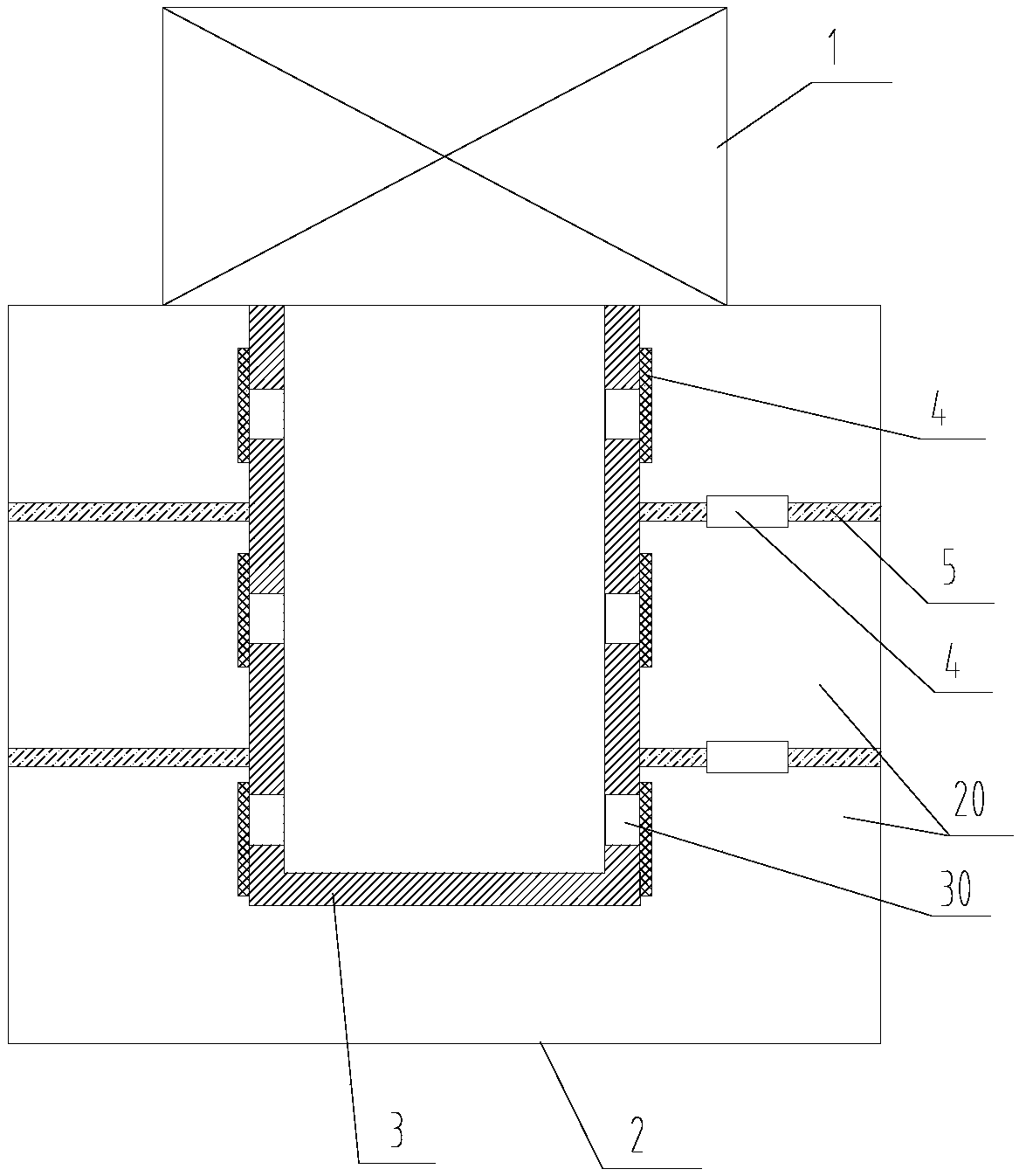 Oil filter with sectional type pre-filtering structure