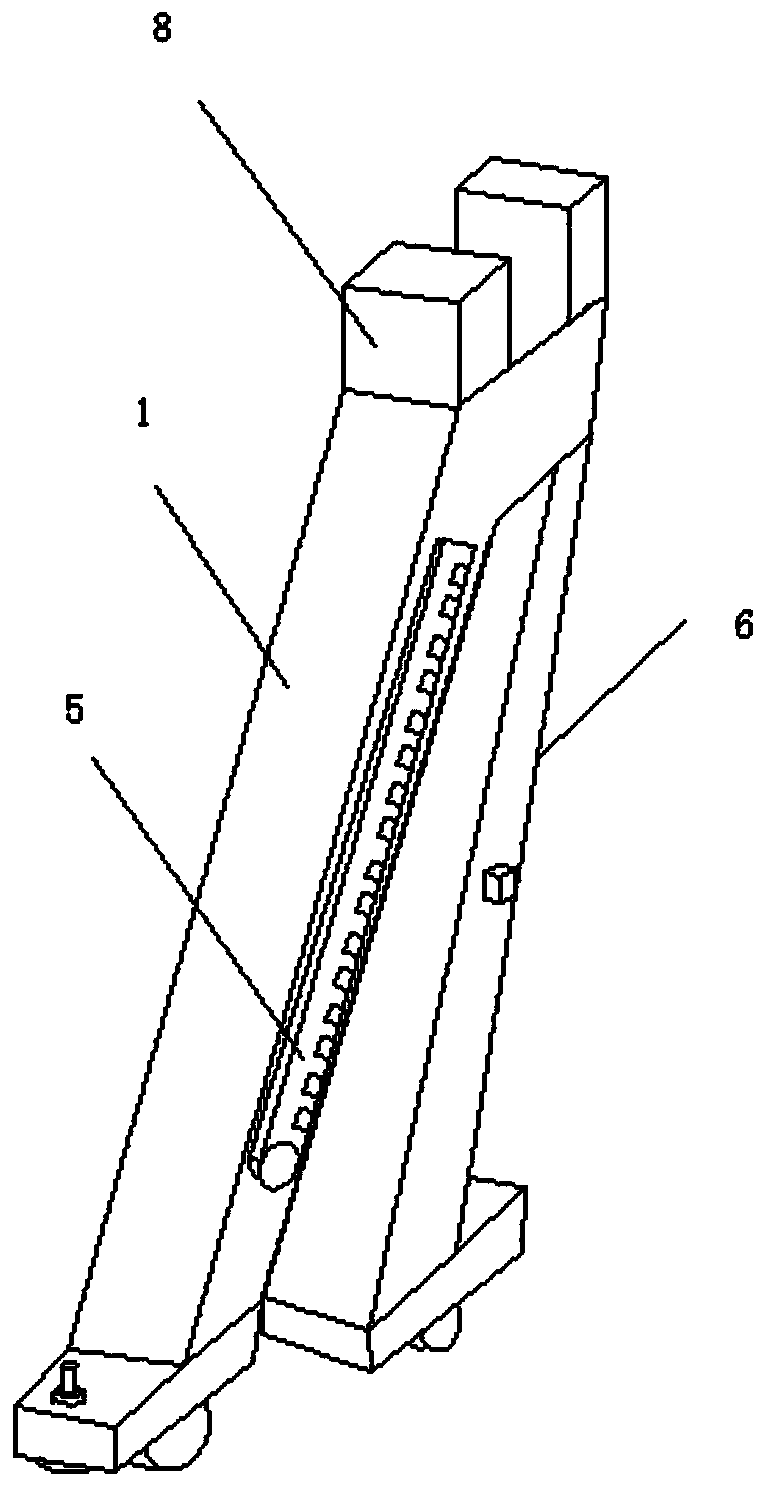 Crane bearing mechanism