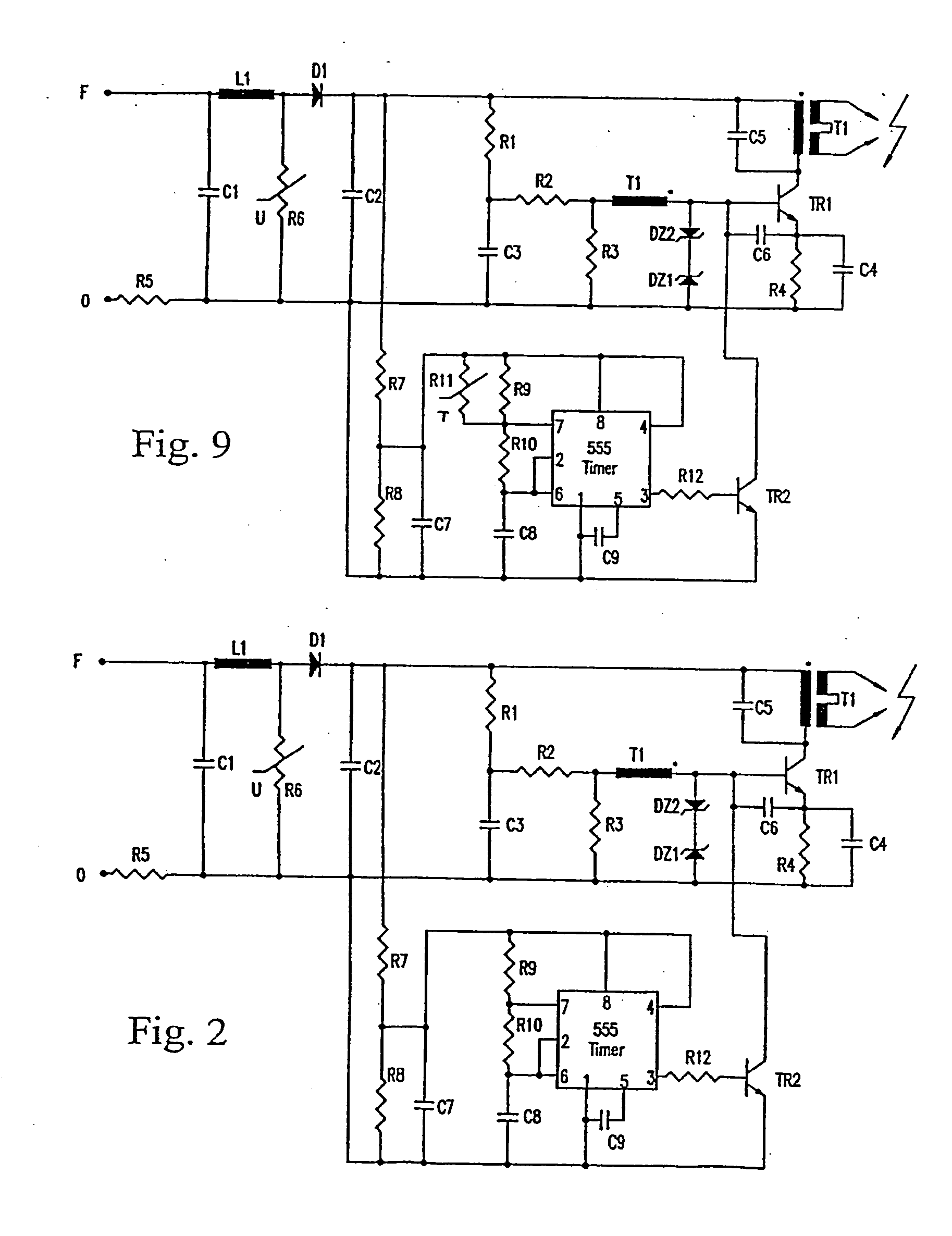 Method for ignition of an oil burner and electronic ignition circuitry for oil burners