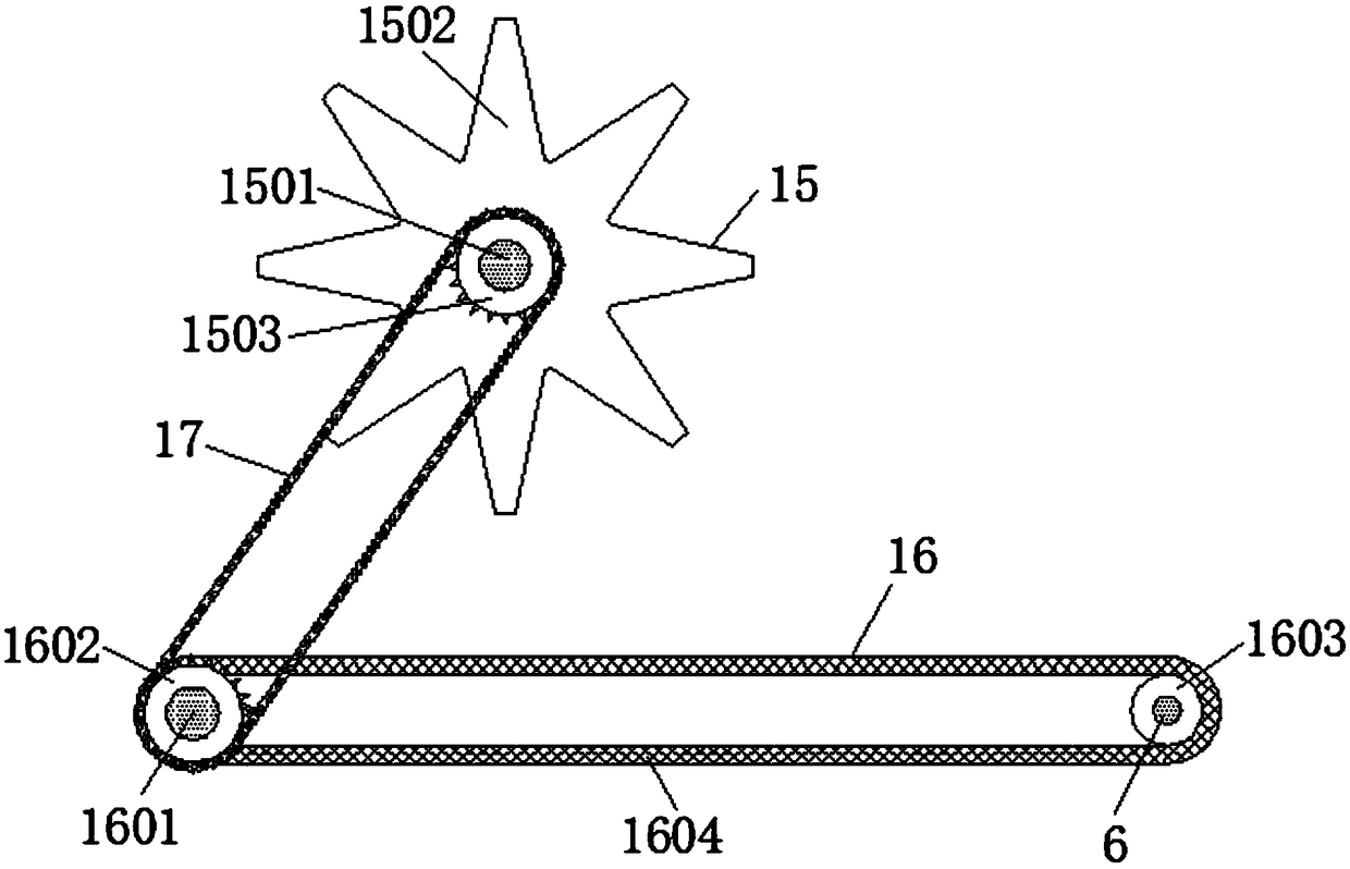 Urban rainwater filtering mechanism with impurity removing function