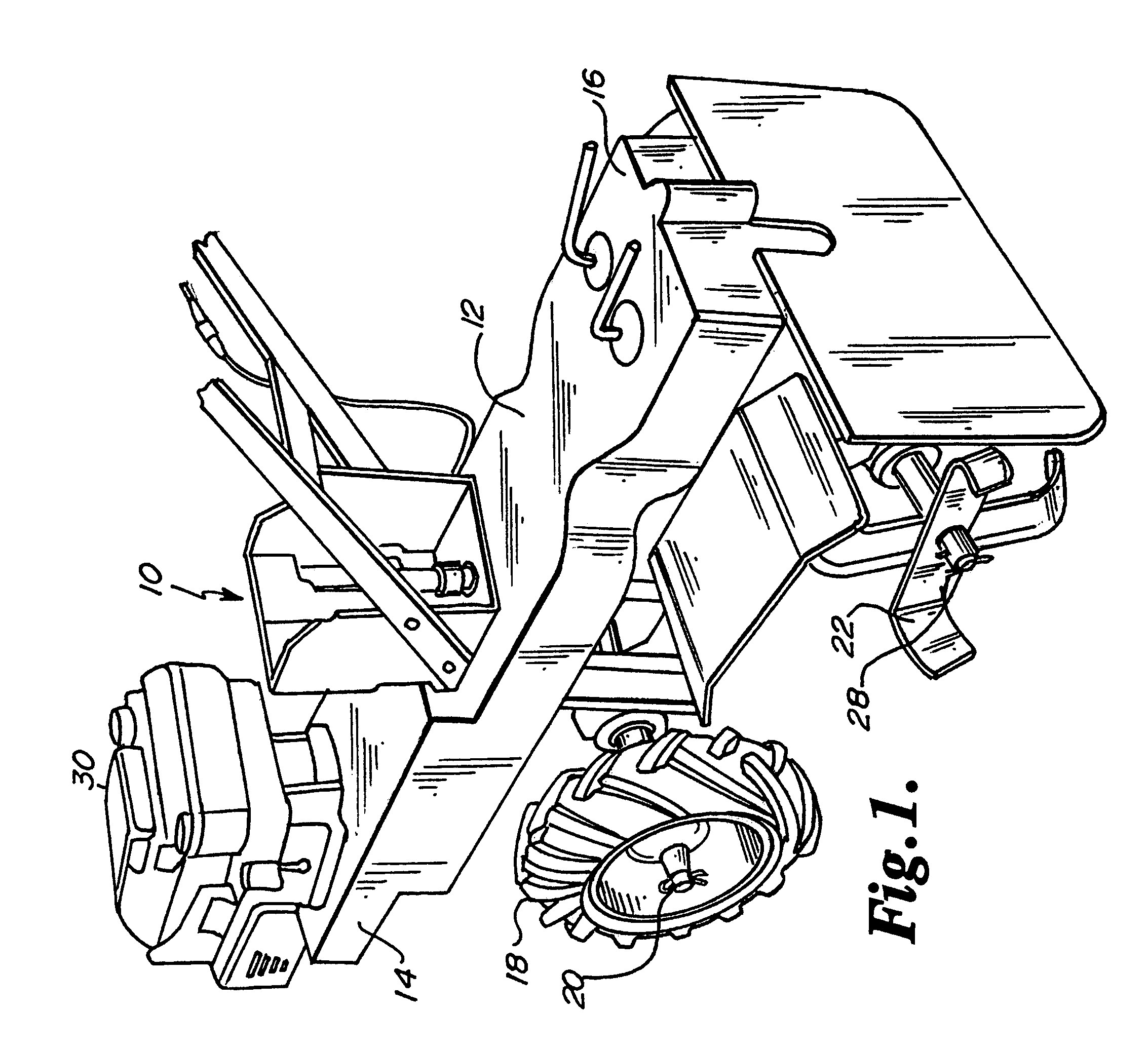 Convertible rear-tine tiller