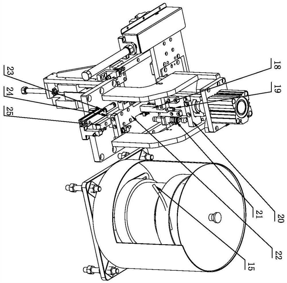 Automatic assembling equipment for pins of aisan oil level sensor