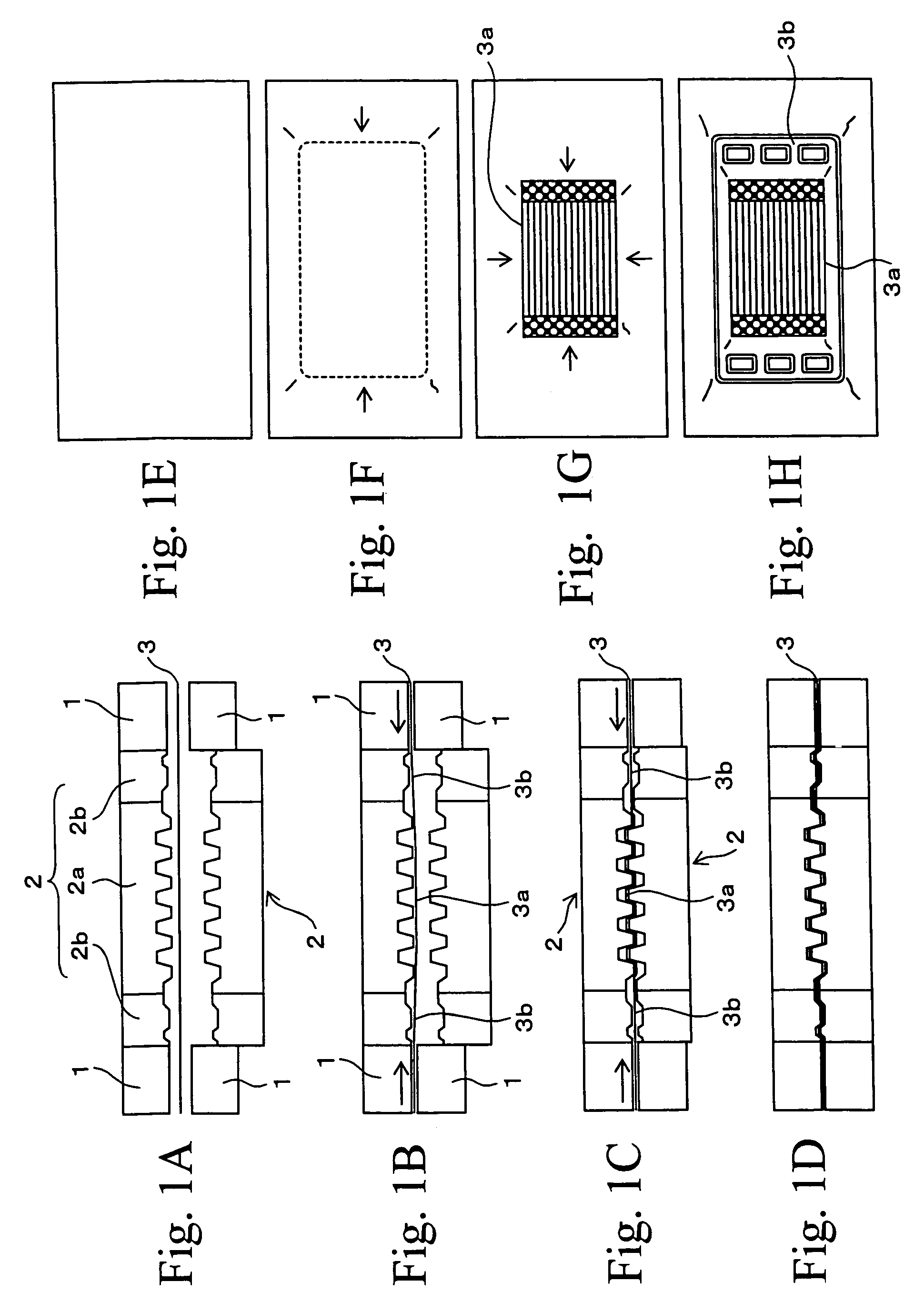 Press forming apparatus for fuel cell metal separator