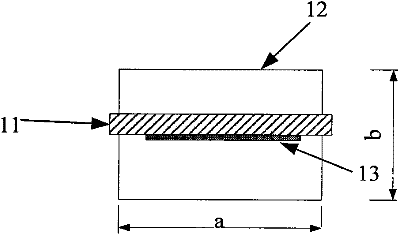 Large-wide-angle low-standing-wave microstrip frequency sweep antenna based on suspended strip slow-wave line