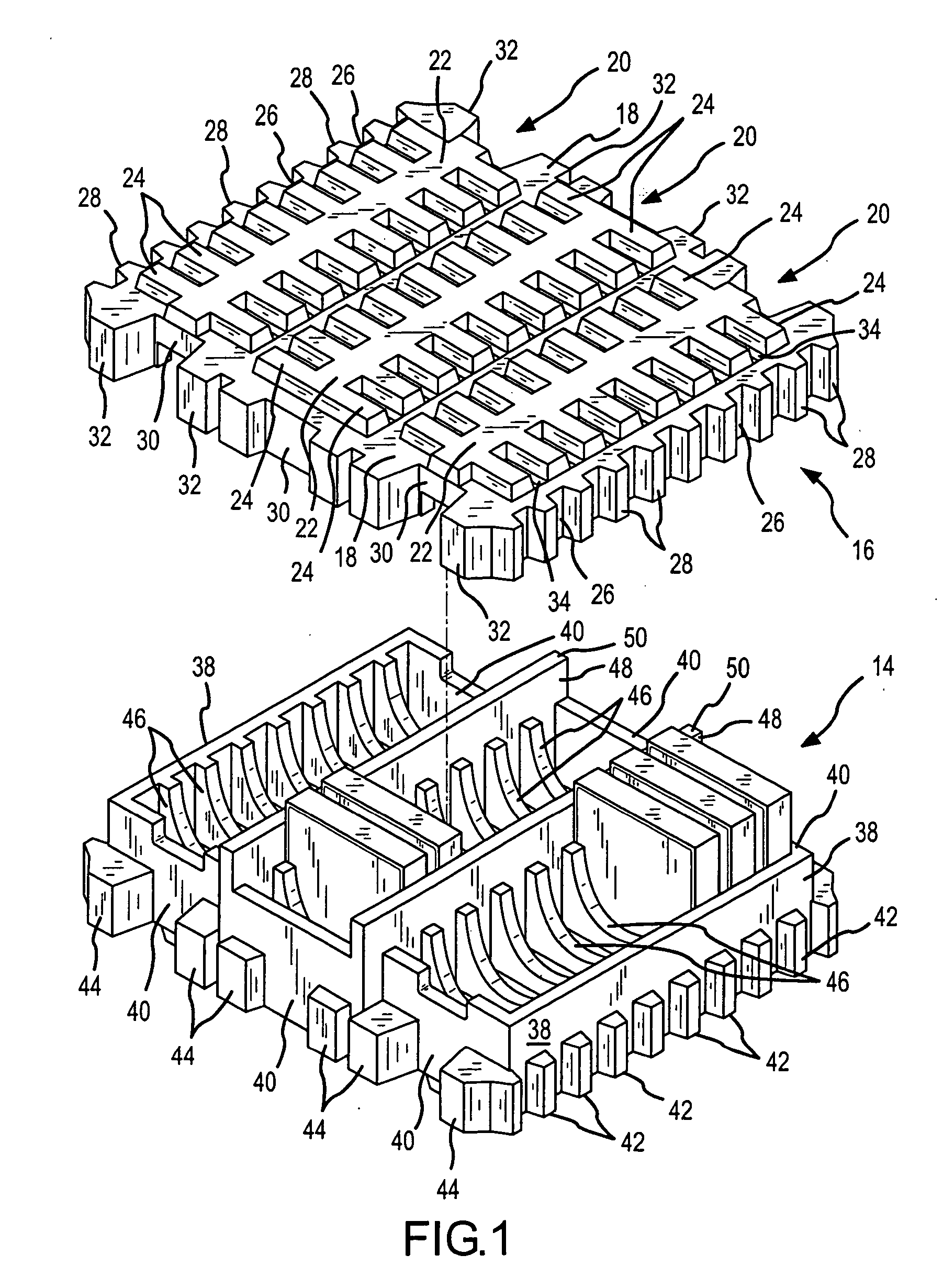 Container for disk drives