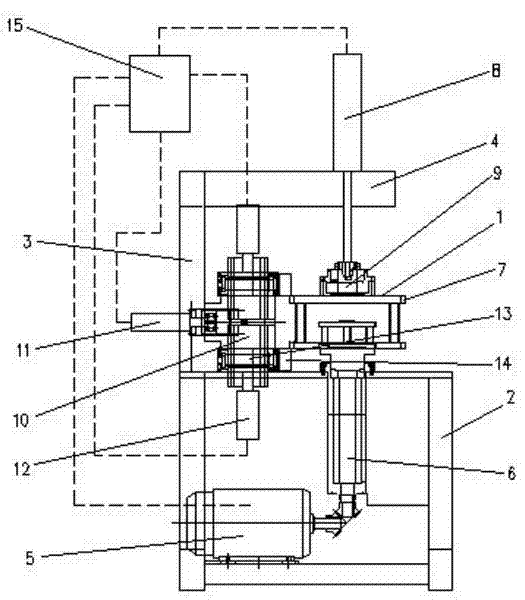 Impeller assembly machine for multi-blade centrifugal fan