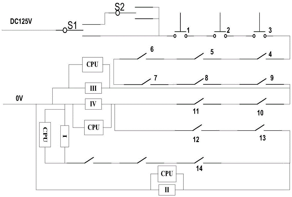 An elevator redundant electrical safety circuit and a braking and stopping control method