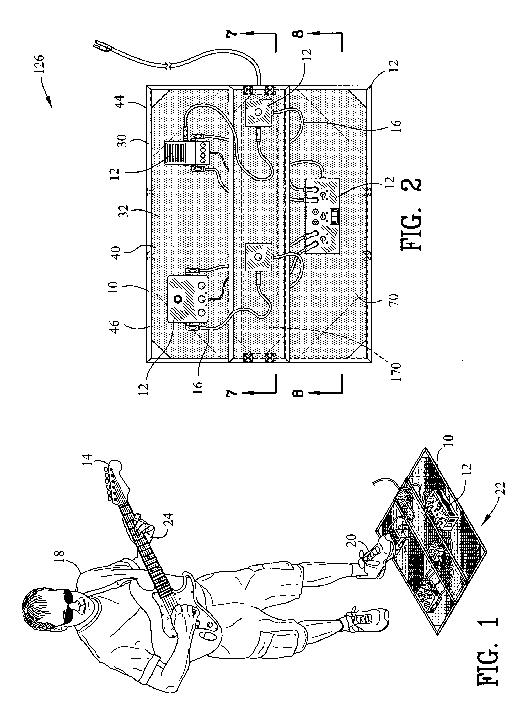 Mat and carrier for an object