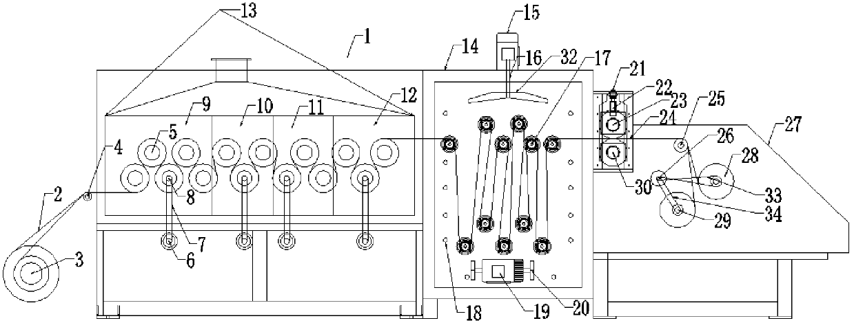 PTFE tape numerical control film drawing machine