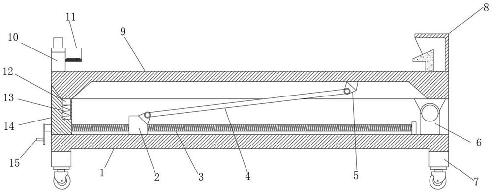 Simulation sand table for environmental art design