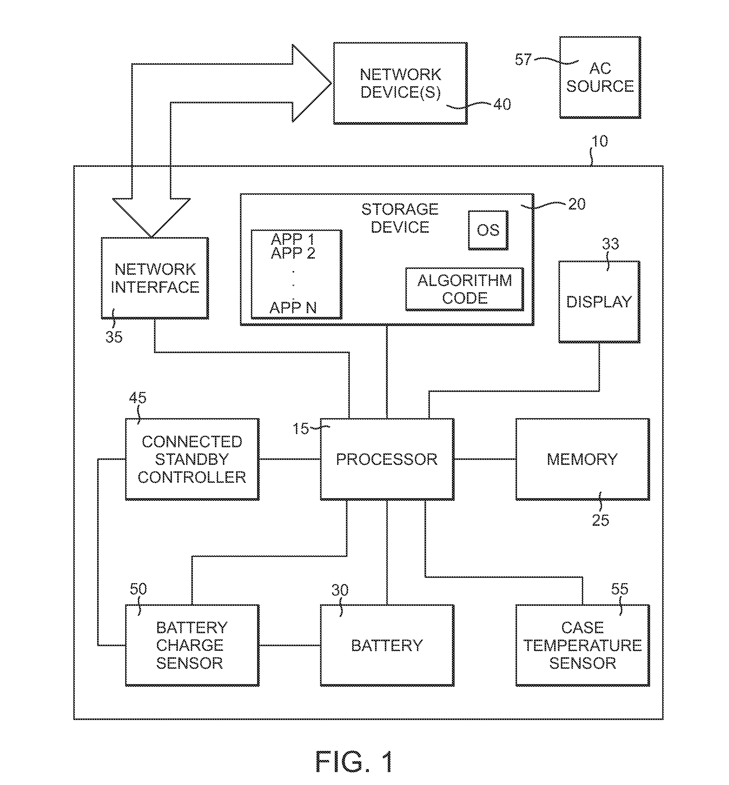 Adaptive connected standby for a computing device