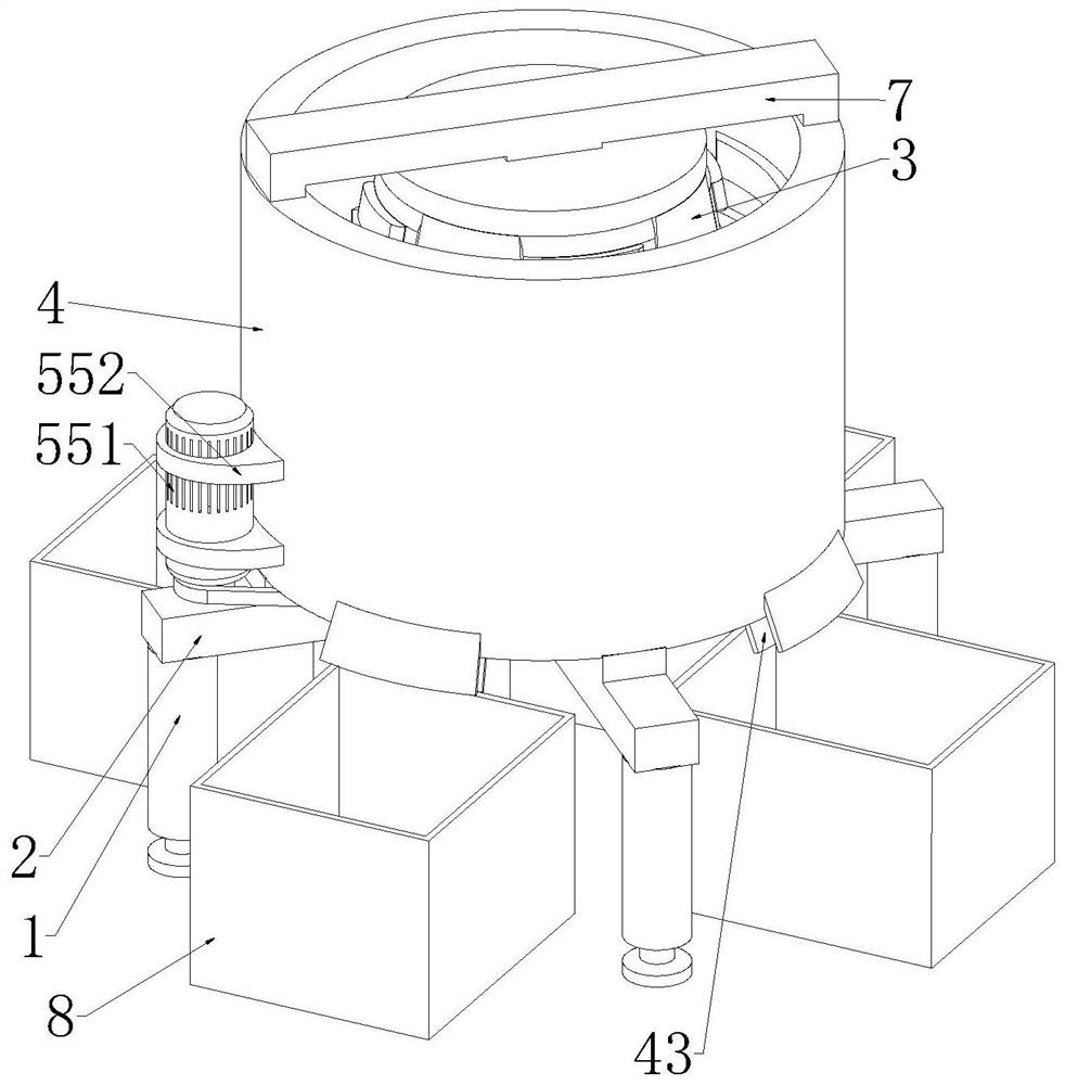 A kind of limestone powder making process