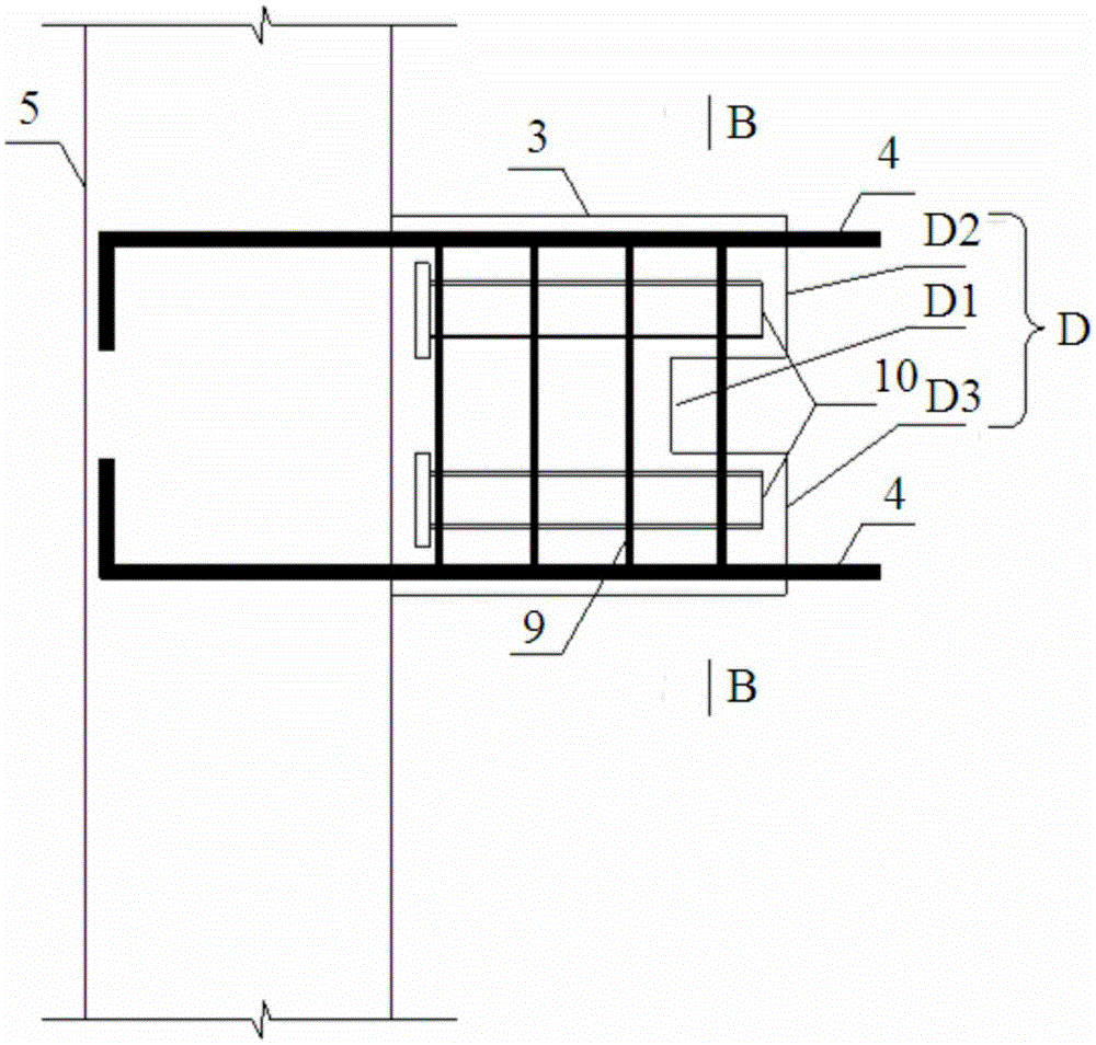 Detachable concrete component constructing method