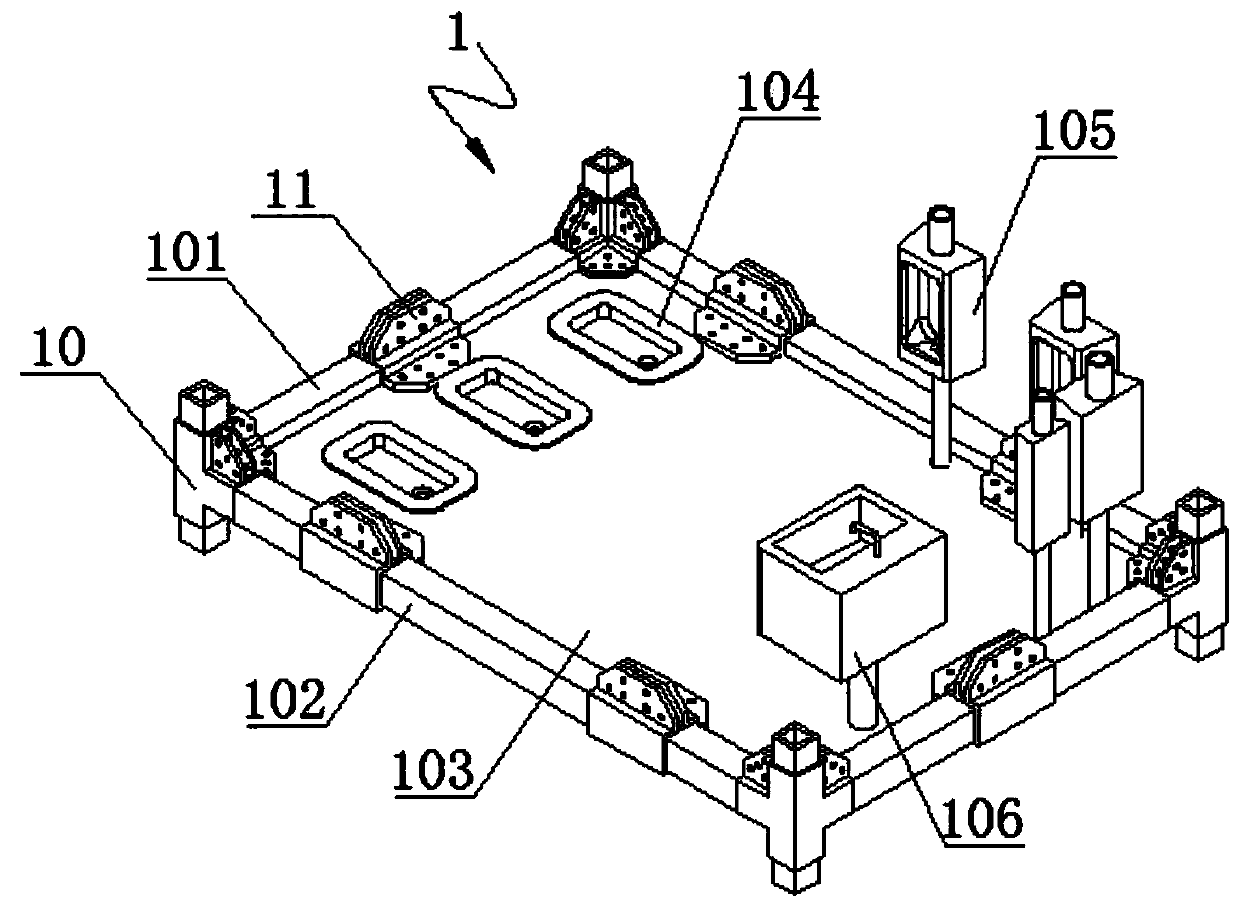 Overall steel structure fabricated movable environment-friendly public toilet