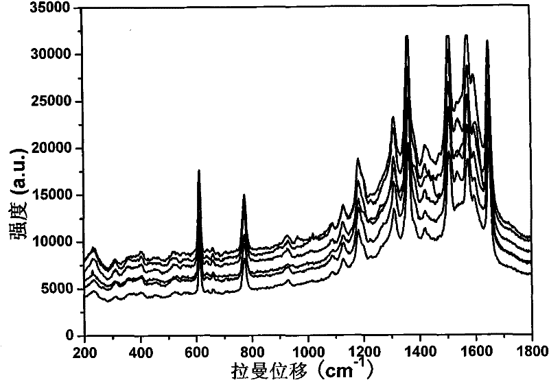Top silver-cladding gold nanorod array and preparation method and application thereof
