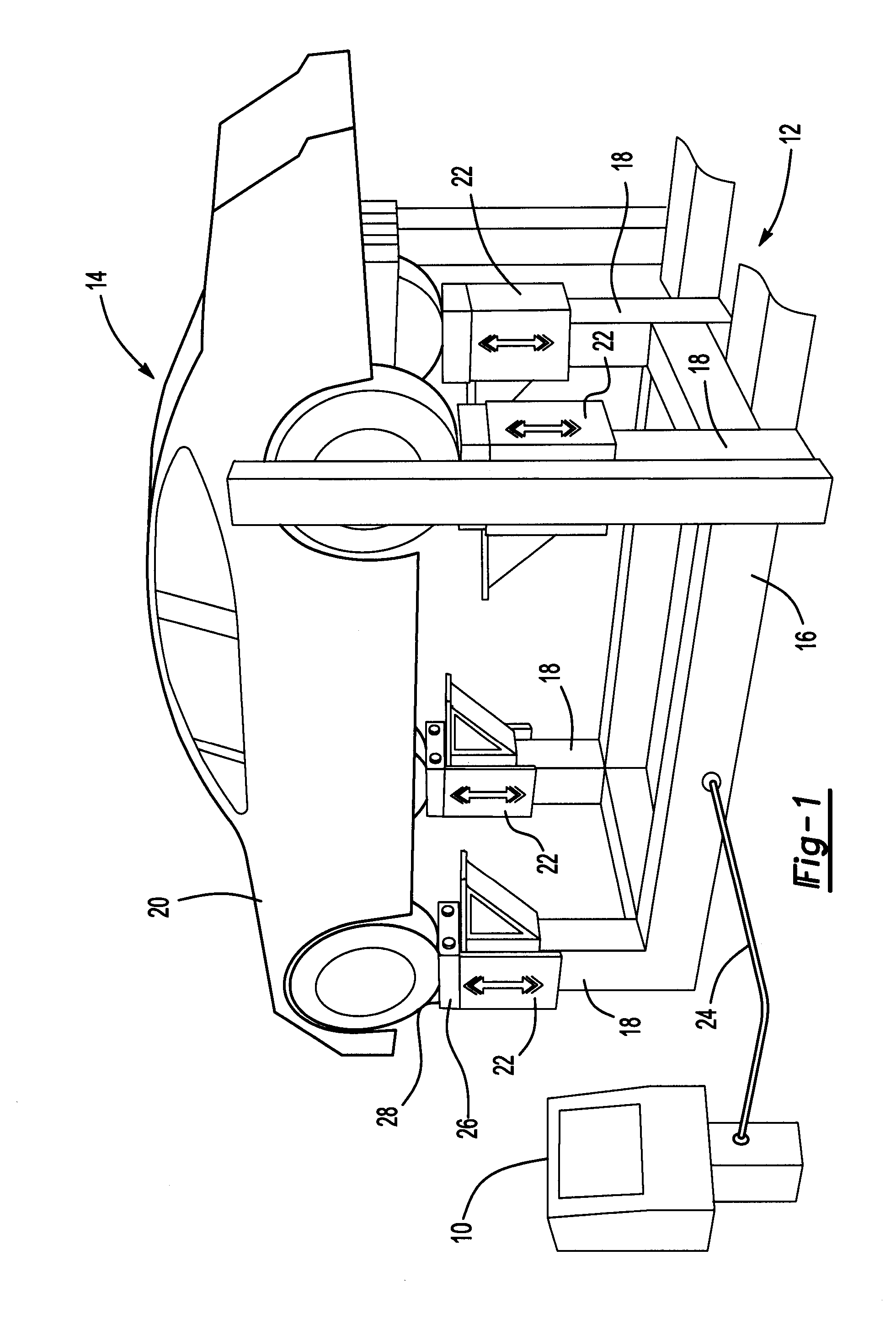 System and method for testing a vehicle suspension