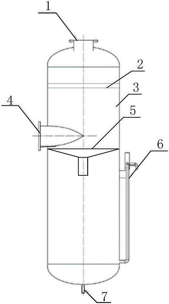 Collision type separator and biomass comprehensive utilization system
