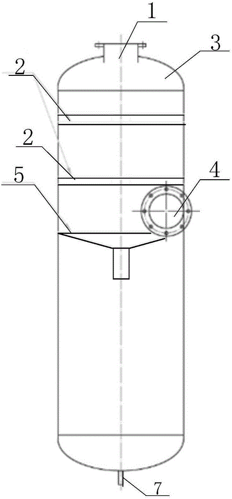 Collision type separator and biomass comprehensive utilization system