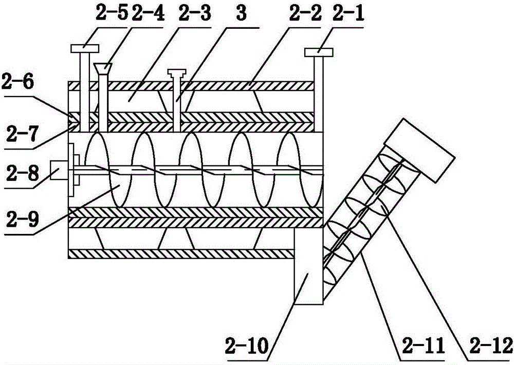 A multiple-frequency ultrasonic cavitation two-phase closed cycle continuous extraction device