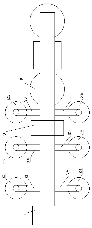 Mortar ash mixing station adopting pipe chain conveying, and preparation method and application thereof