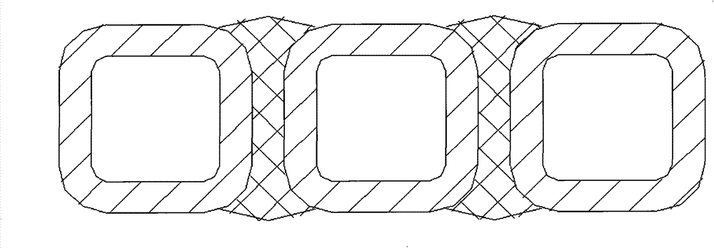 A reinforced structural wall pipe and its manufacturing equipment and manufacturing method