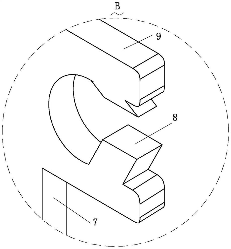 Novel movable contact spring structure