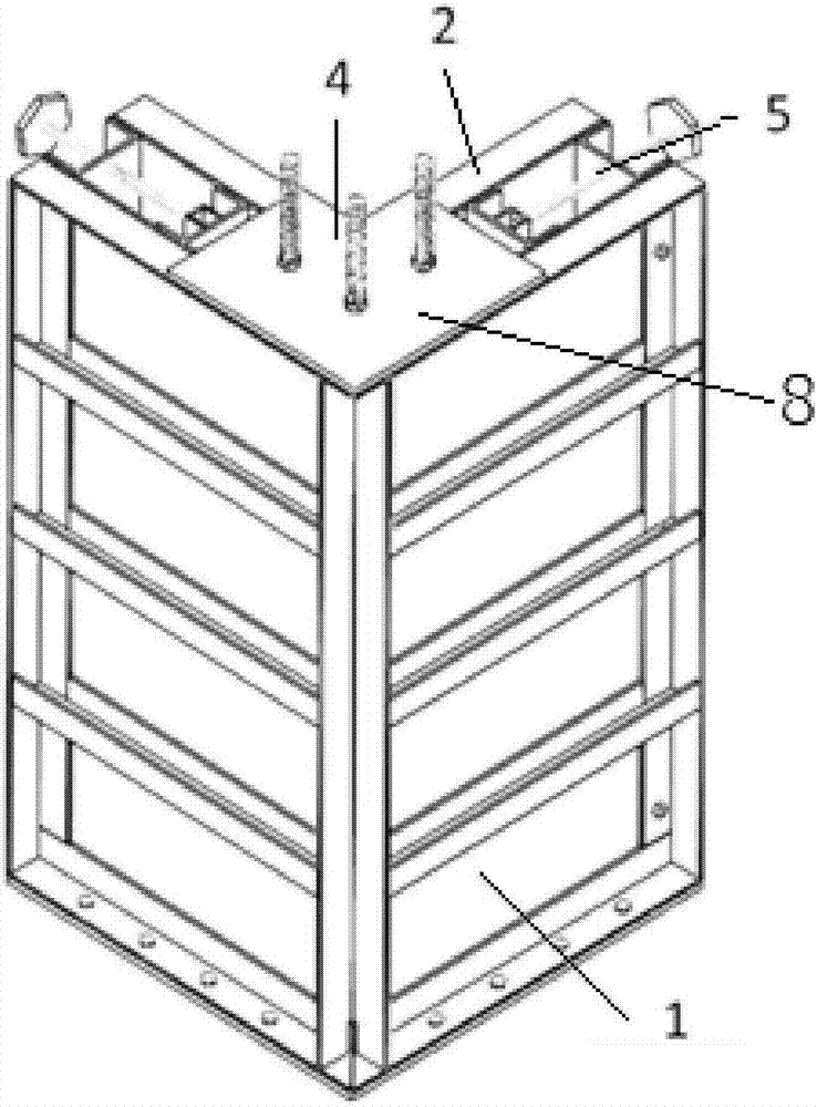 L-shaped tread mold