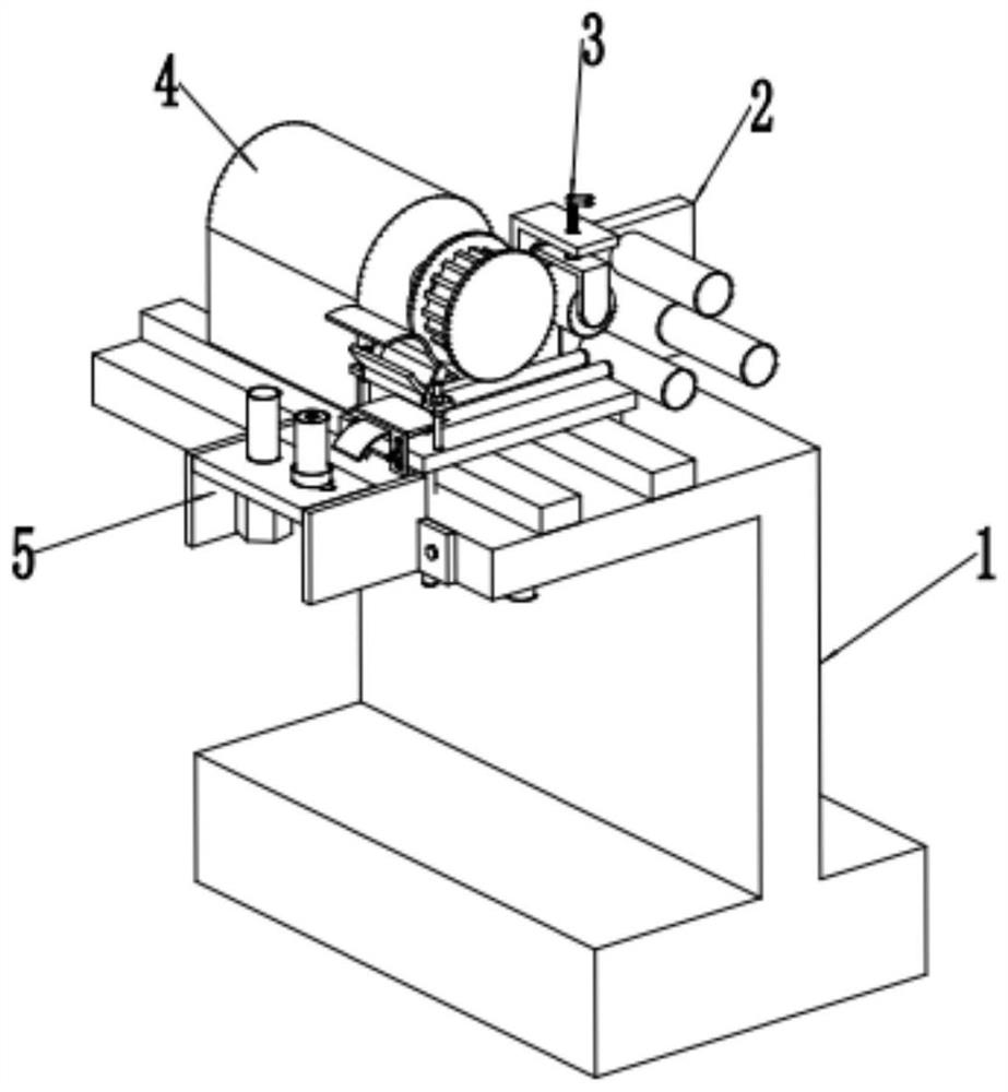 A waste cable stripping device