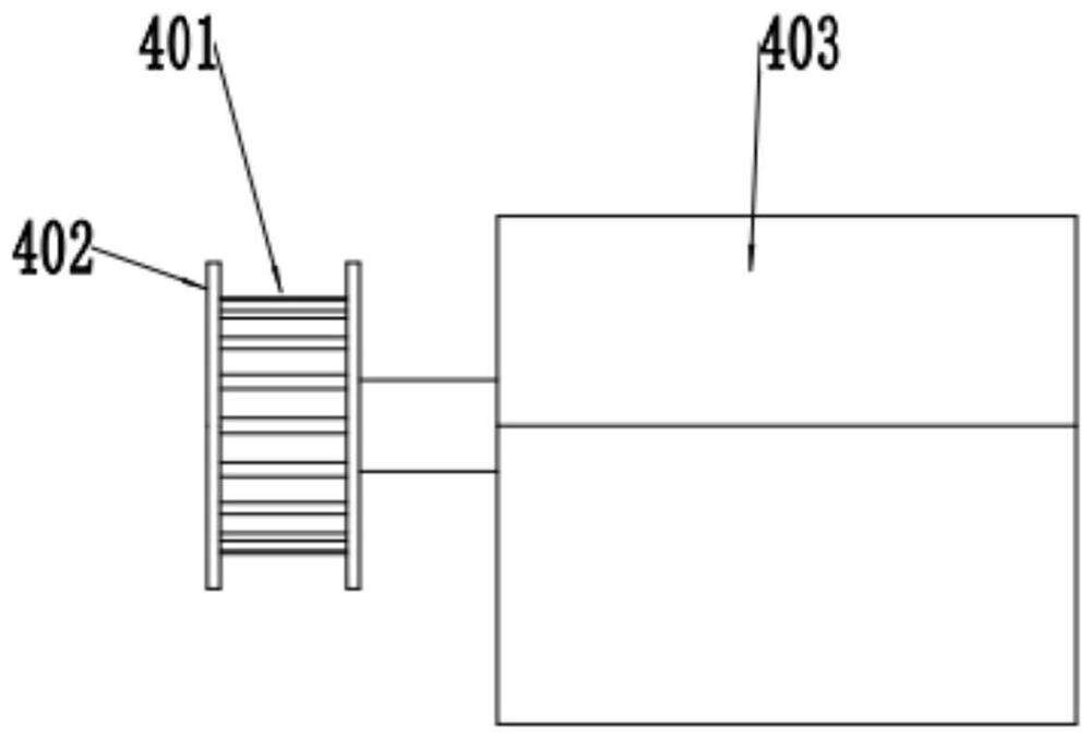 A waste cable stripping device