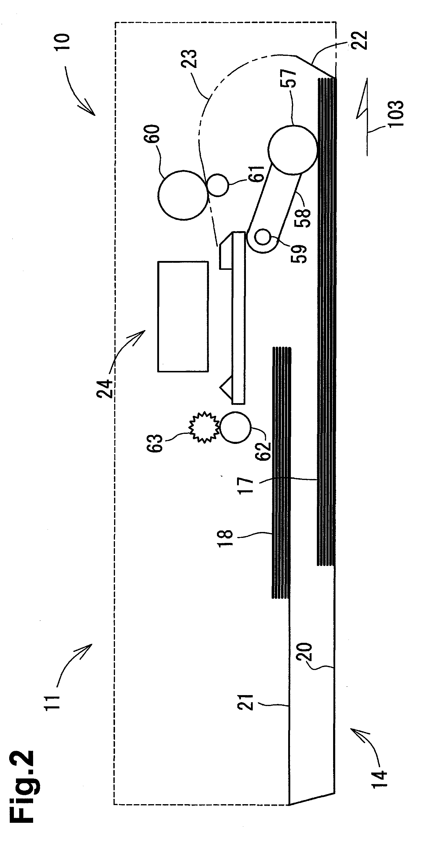 Sheet storing device and image recording apparatus comprising sheet storing device